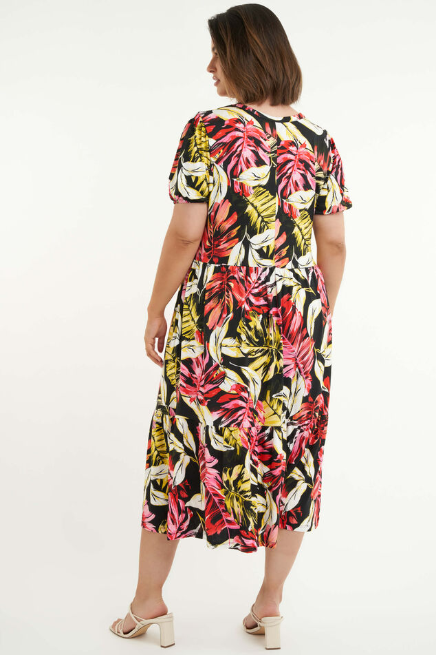 Longue robe à imprimé  image number 4