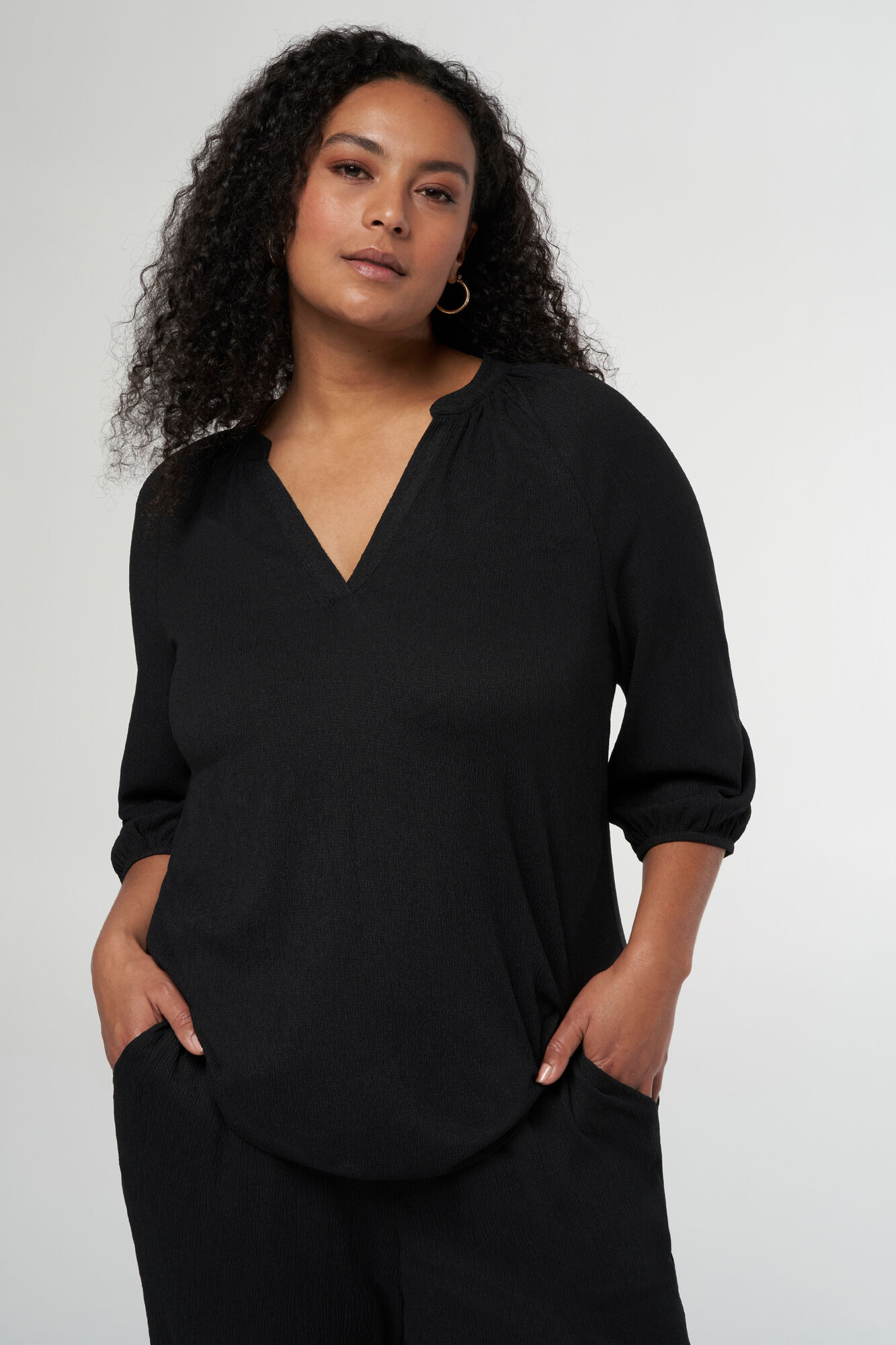 Haut avec manches trois-quarts  image number 5