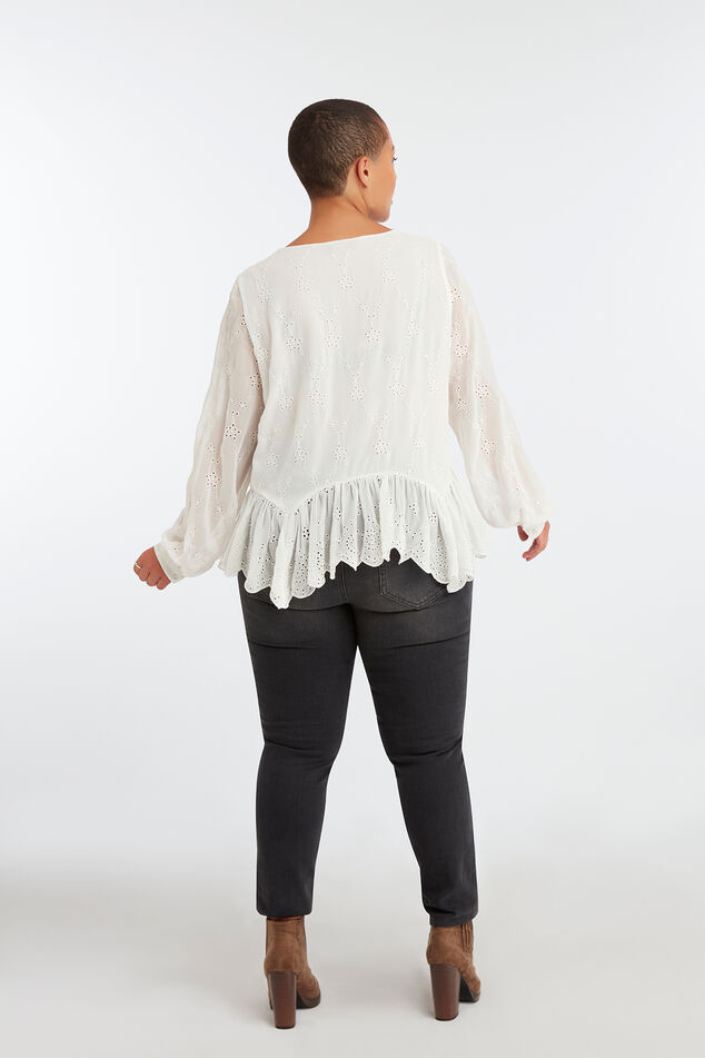 Chemisier à broderies  image number 5