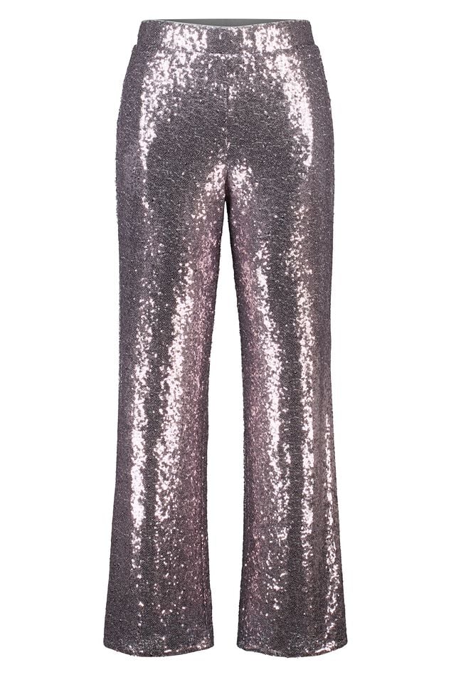 Pantalon large à paillettes image number 1
