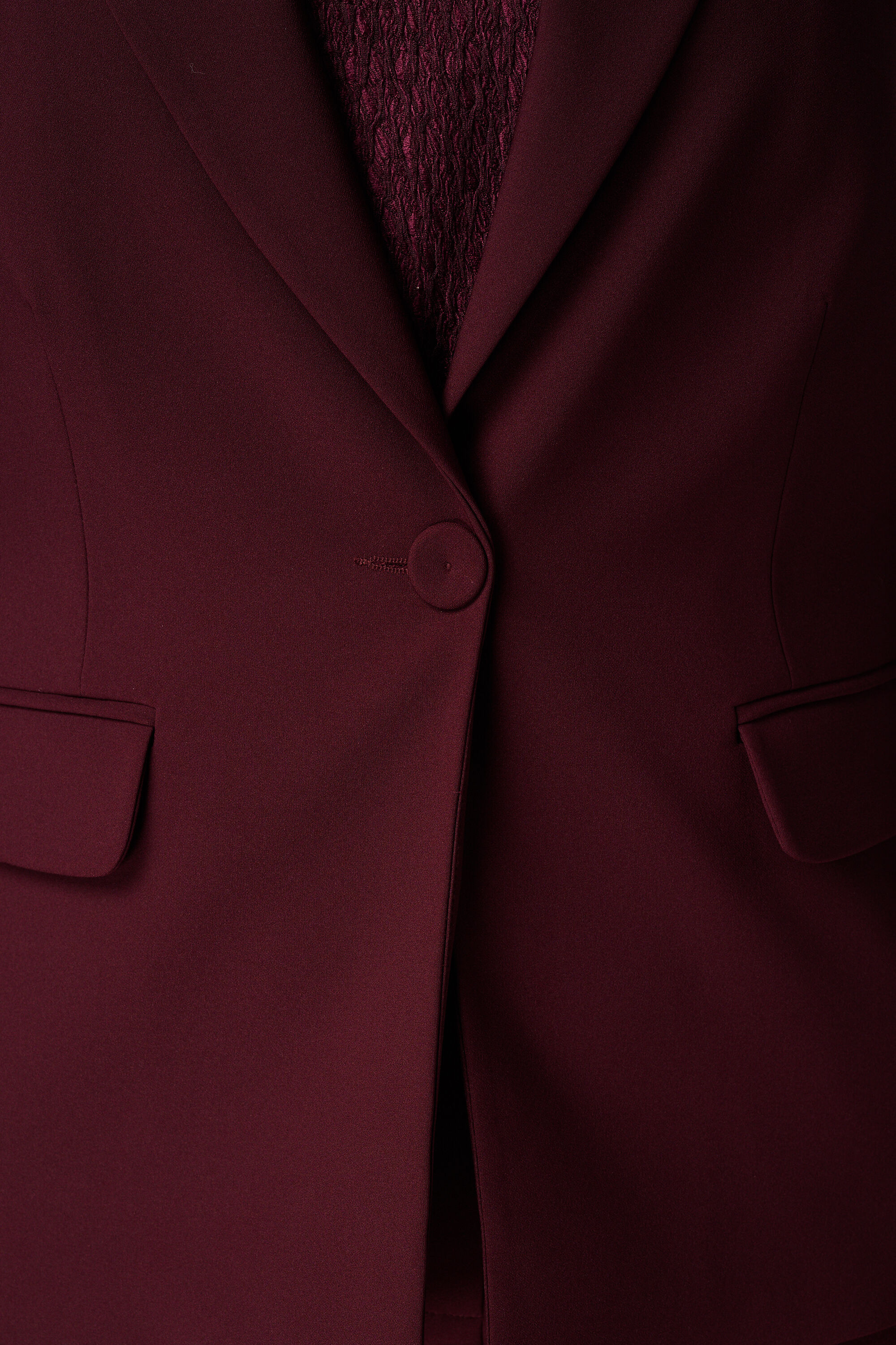 Veste blazer &agrave; un bouton image number 6