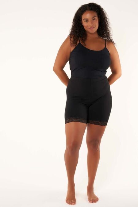 Legging court avec dentelle Legging court avec dentelle