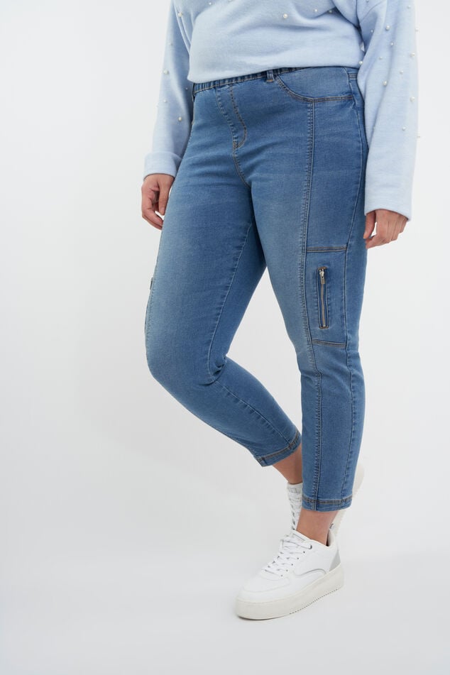 Treggings avec fermeture à glissière image number 0