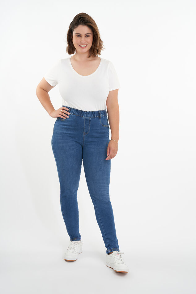 Tregging slim fit 30 inch POPPY  image number 4