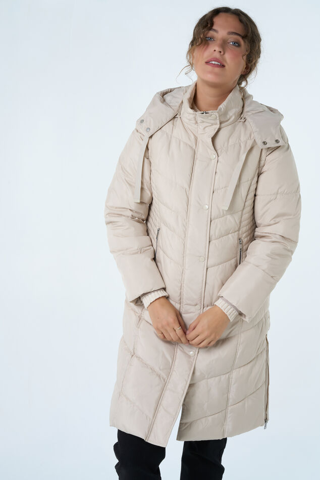 Veste longue matelassée  image number 6