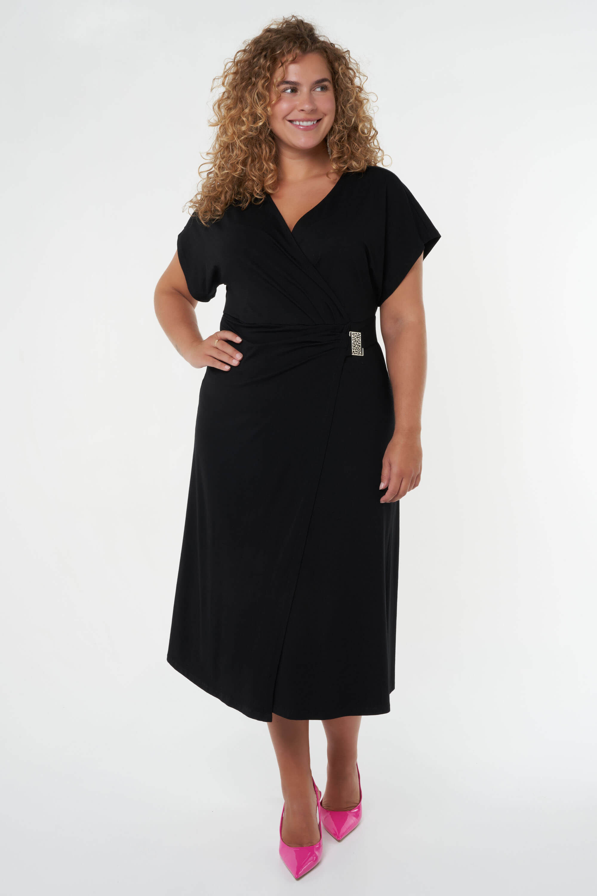 Robe portefeuille longue image number 6