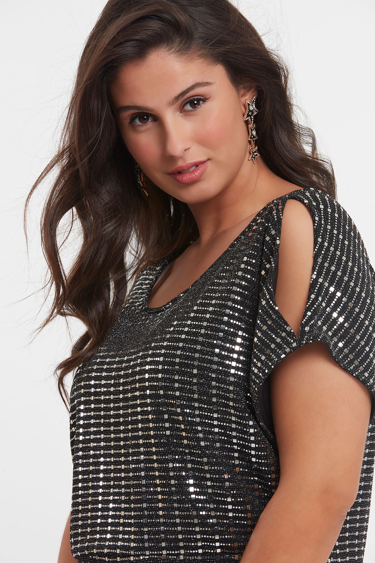 Robe avec petits miroirs image number 3