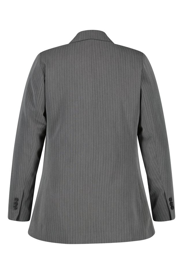 Blazer à rayures craie image number 3