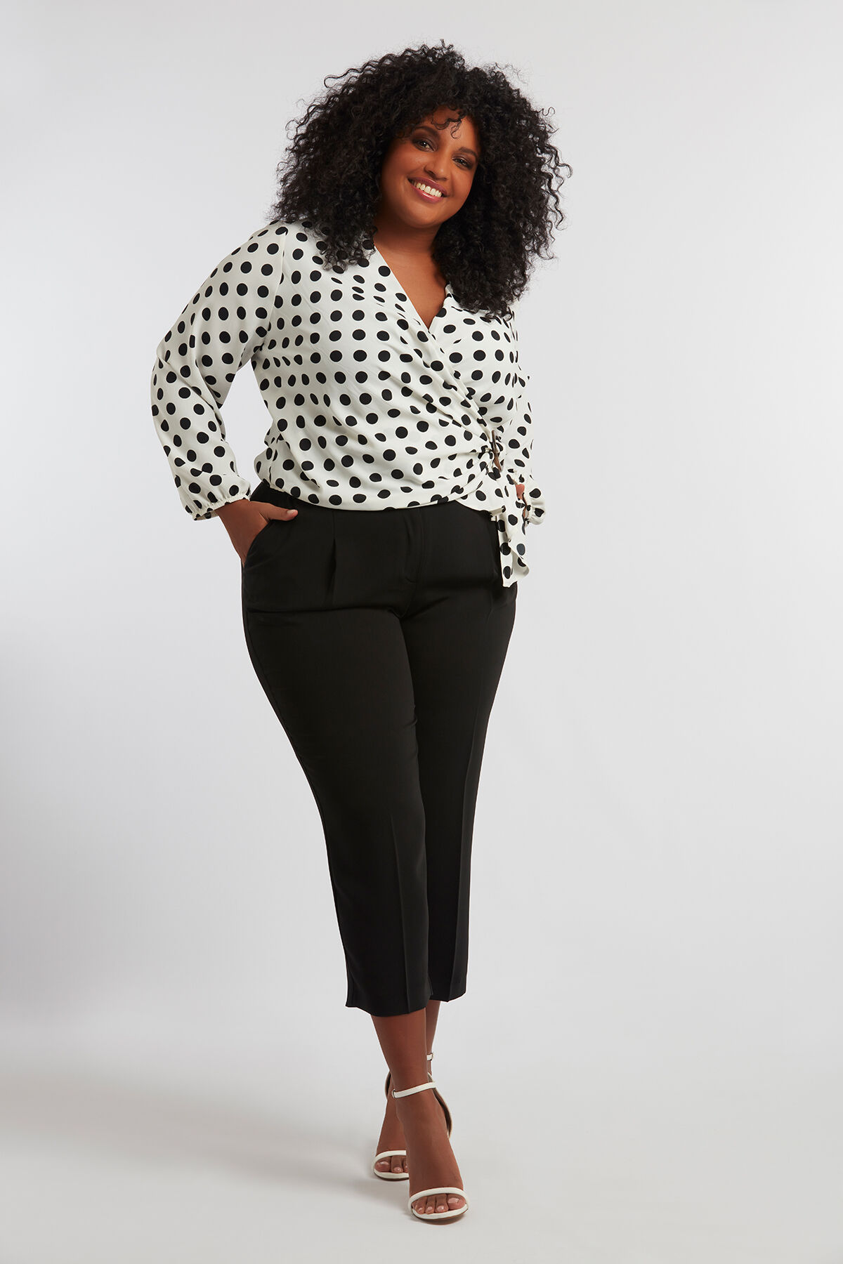 Chemisier cache-coeur avec boucle image number 3