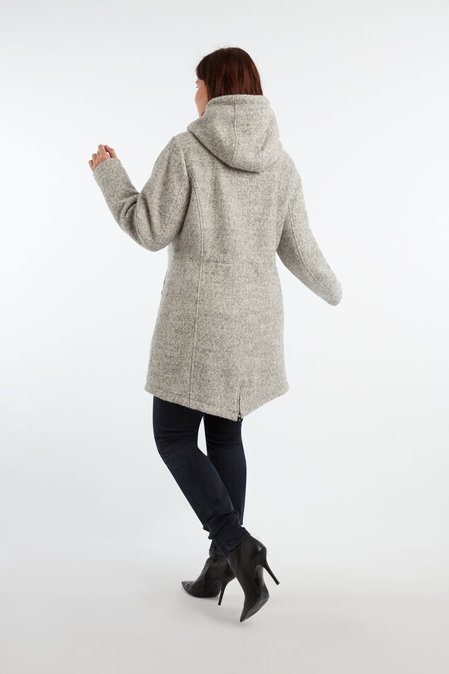 Manteau en laine mélangée image number 5
