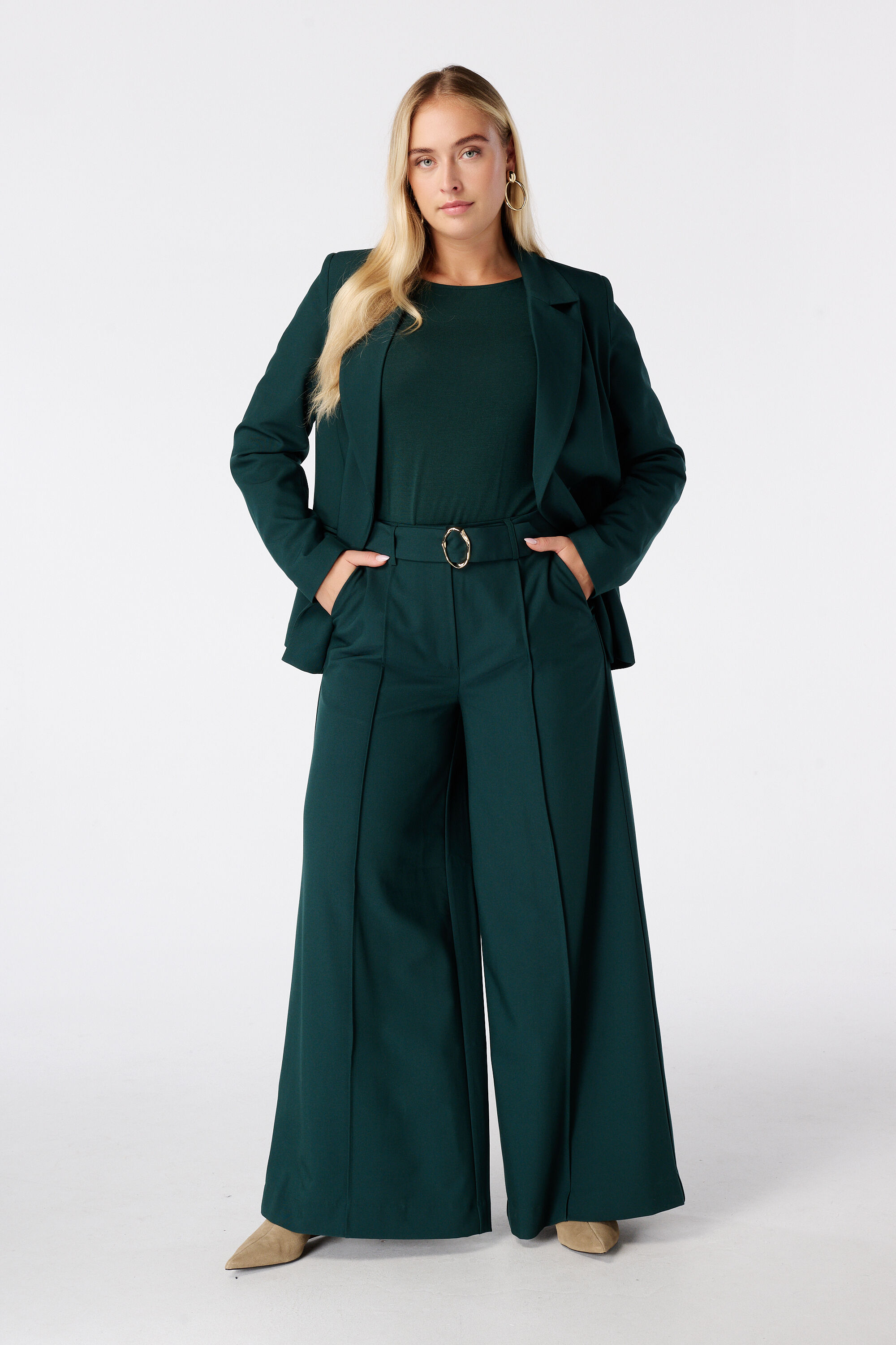Pantalon wide leg image number 0