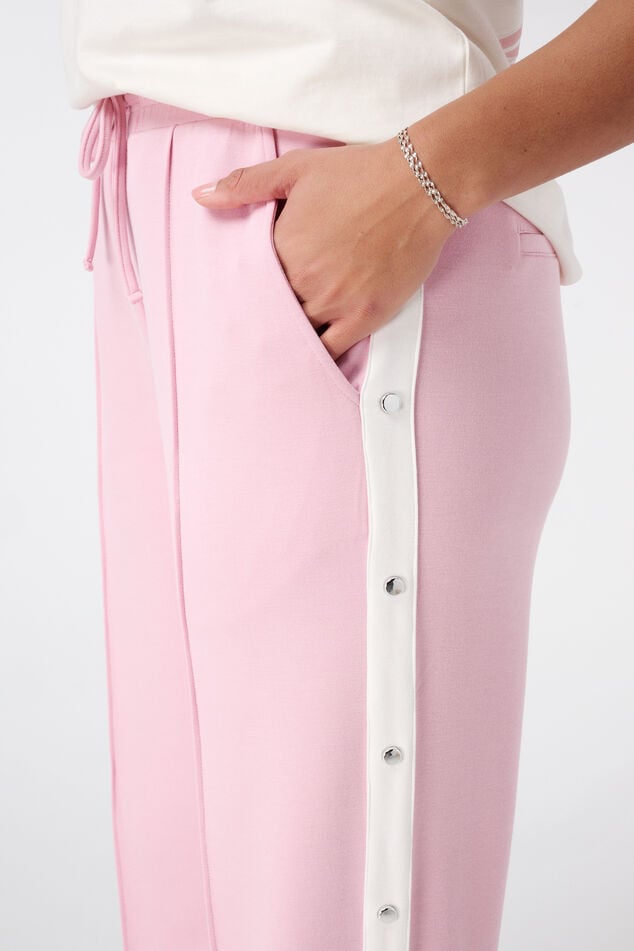 Pantalon avec rayures contrastantes image number 4