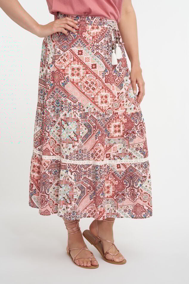 Jupe longue à imprimé  image number 5