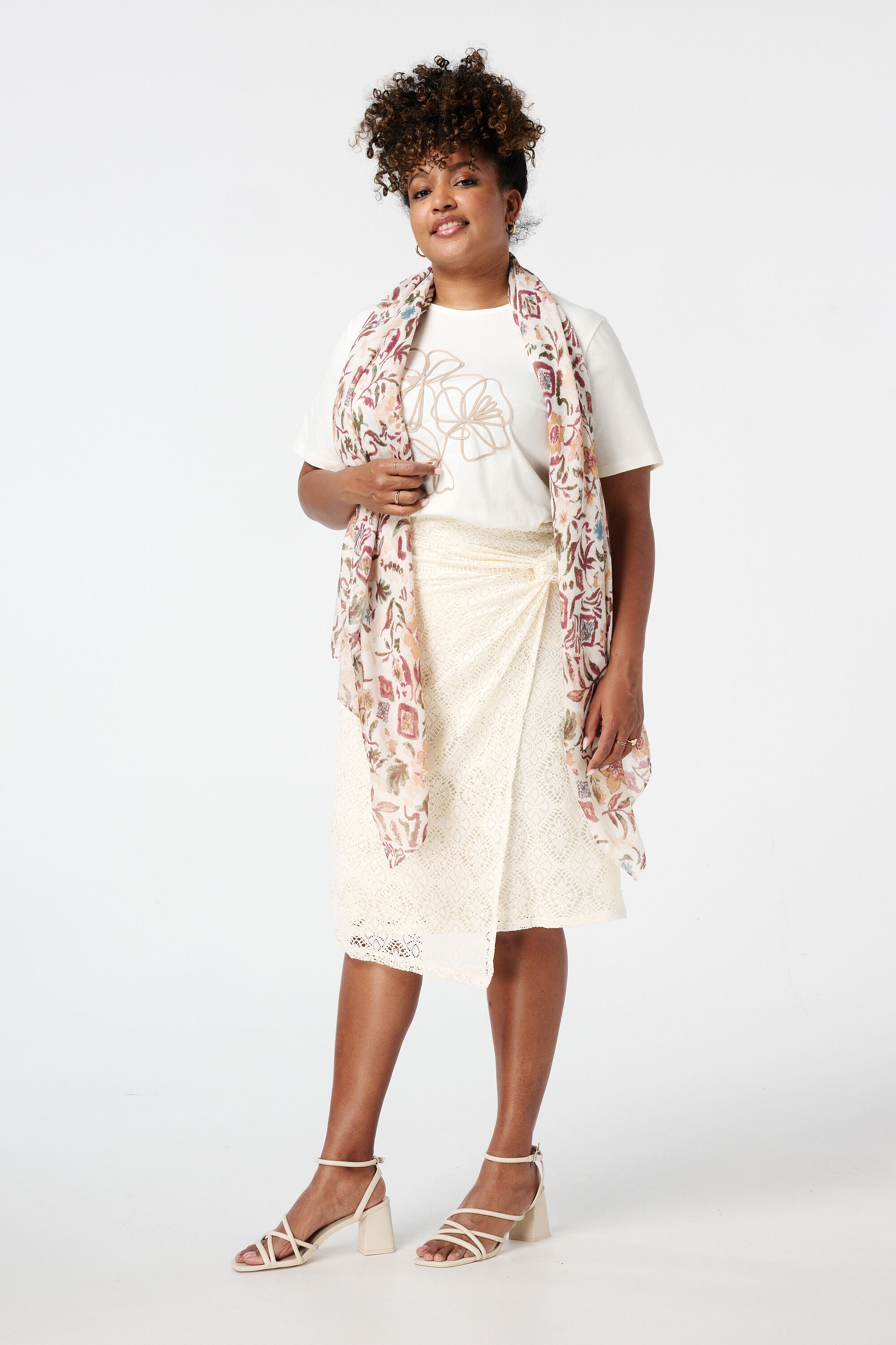 &Eacute;charpe &agrave; imprim&eacute;  image number 2