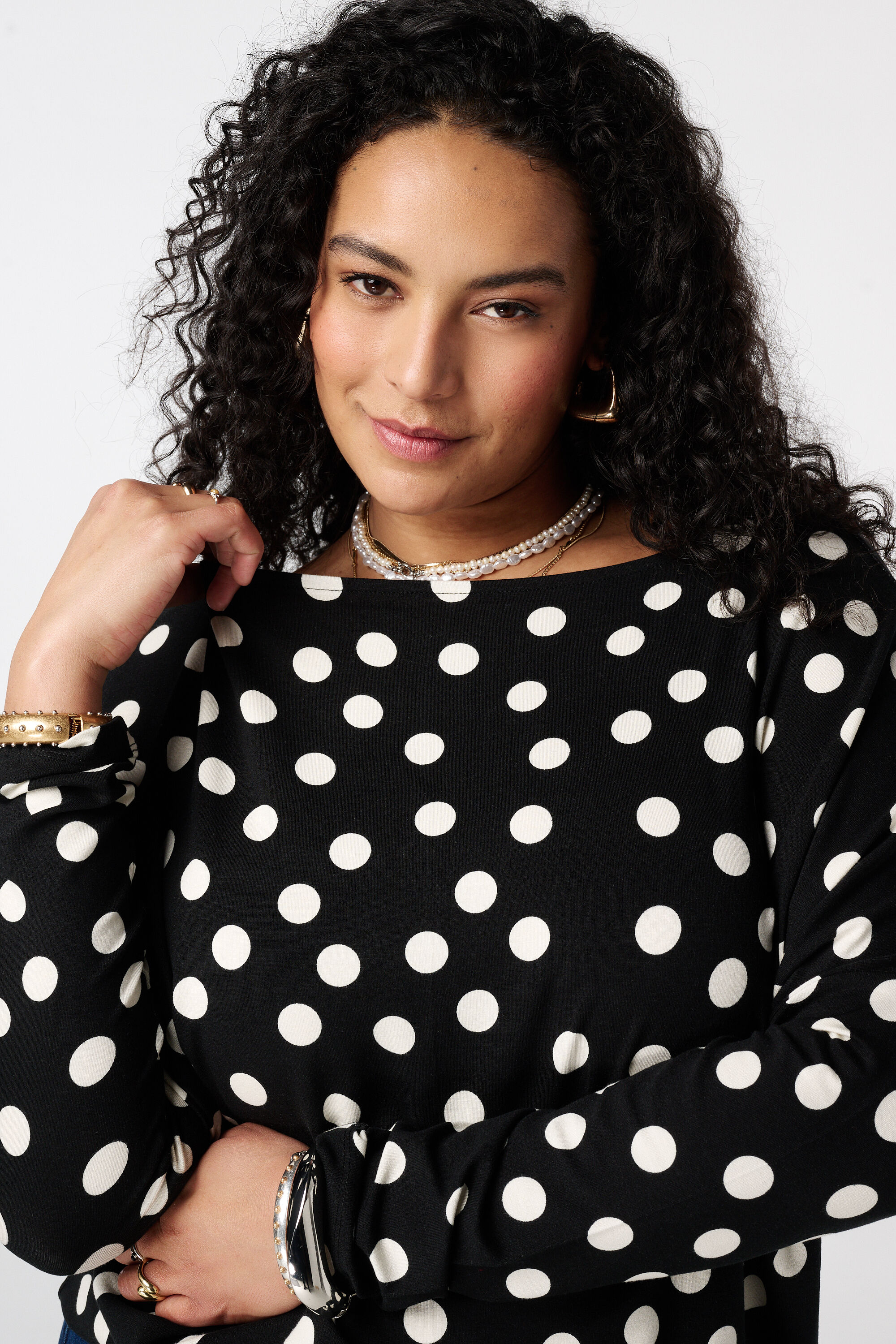 Top &agrave; col bateau image number 4