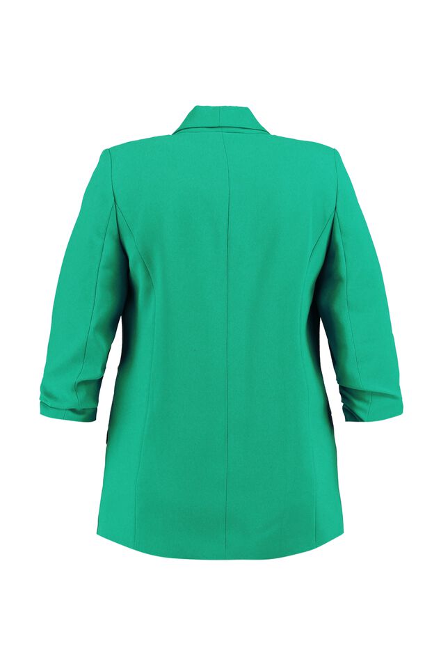 Crêpe blazer with crinkle effect image number 2