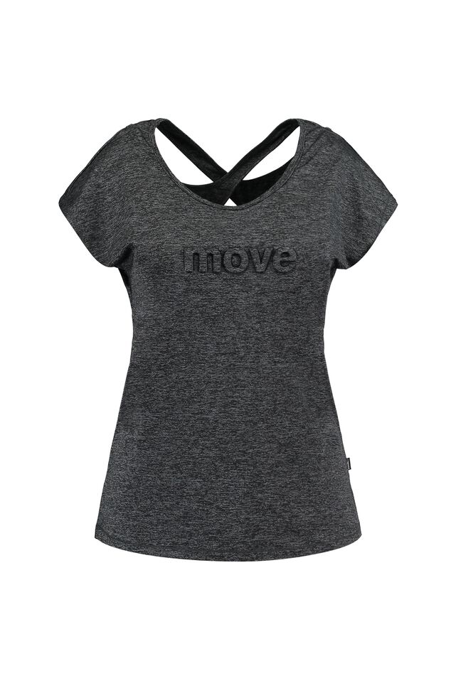 Haut de sport à imprimé en relief  image number 1