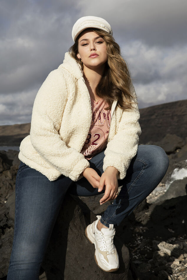 Manteau duveteux image number 0