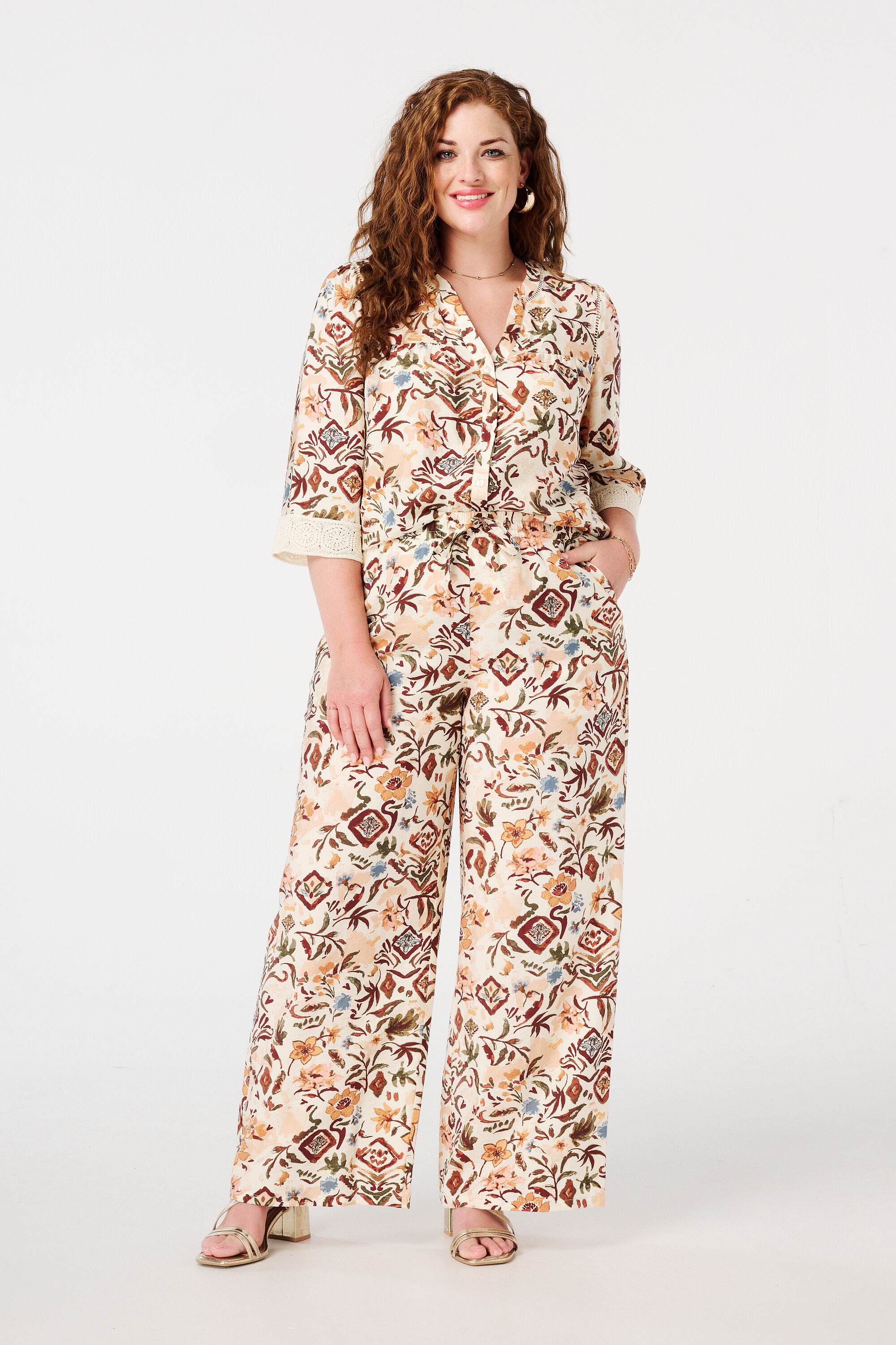 Chemisier &agrave; imprim&eacute; image number 5