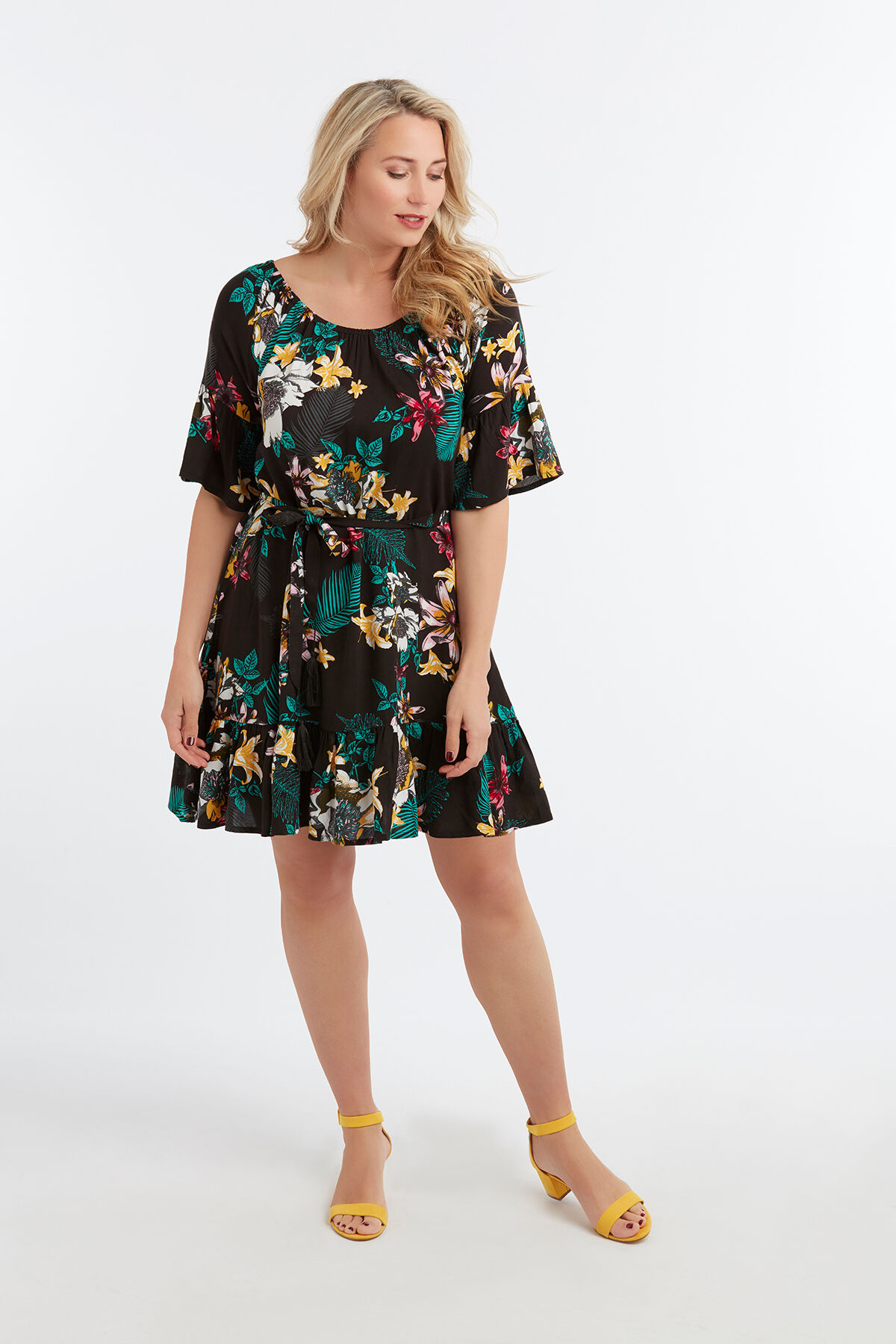 Robe &agrave; imprim&eacute; floral image number 3