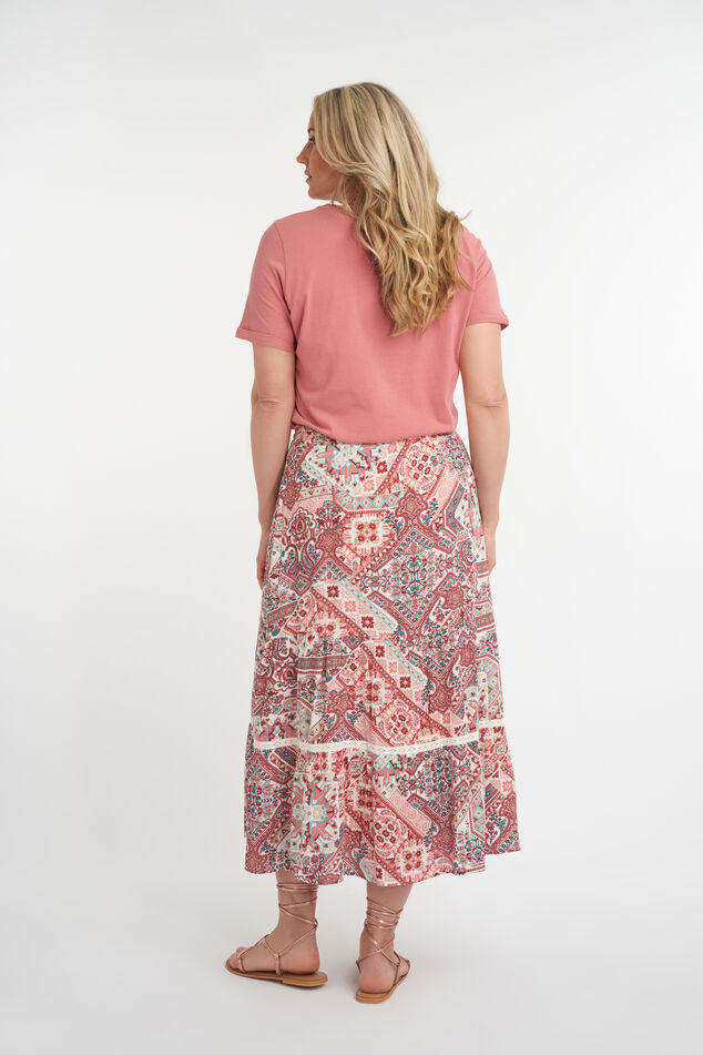 Jupe longue à imprimé  image number 4