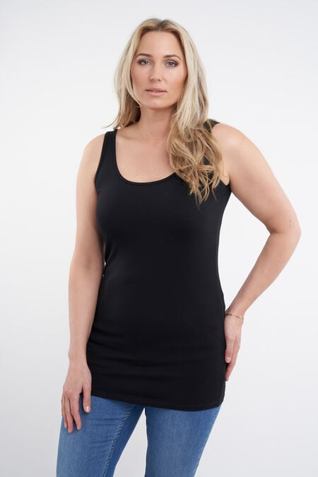 Débardeur long en coton (2) Débardeur long en coton (2)