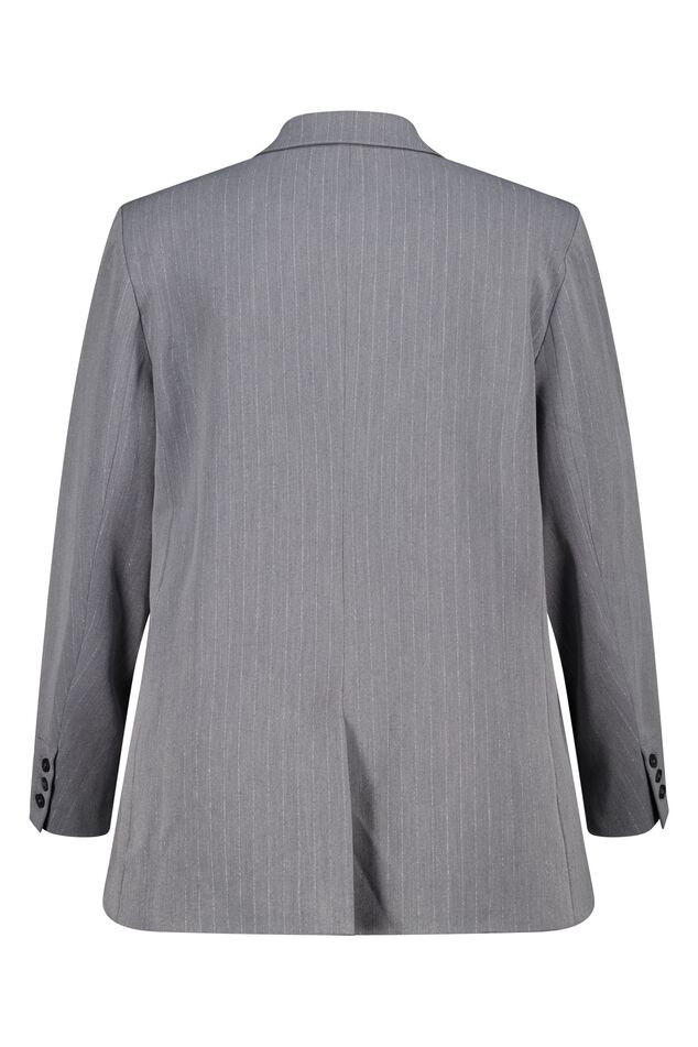 Blazer à rayures en lurex image number 2