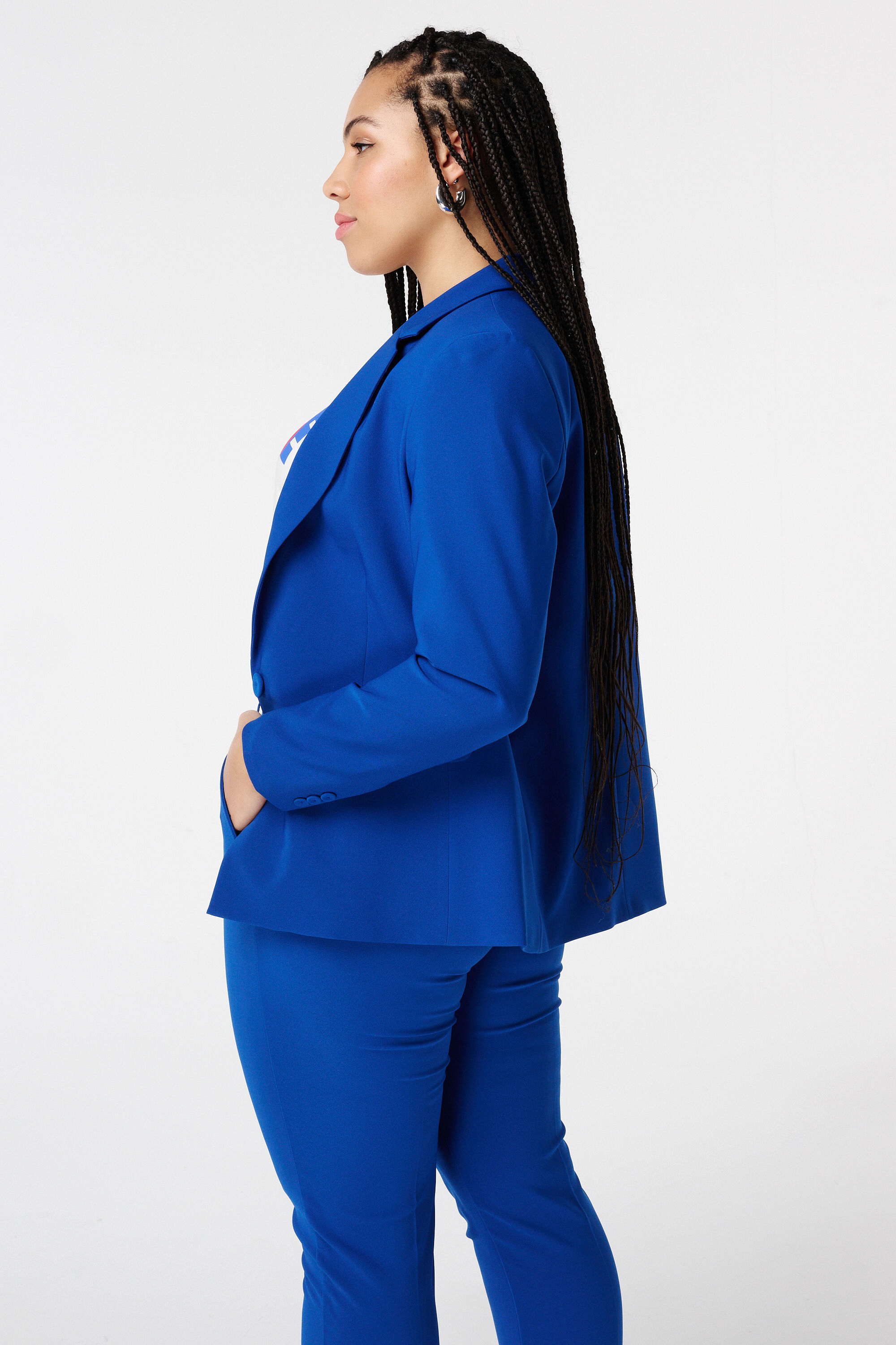 Blazer avec fermeture &agrave; boutons image number 3