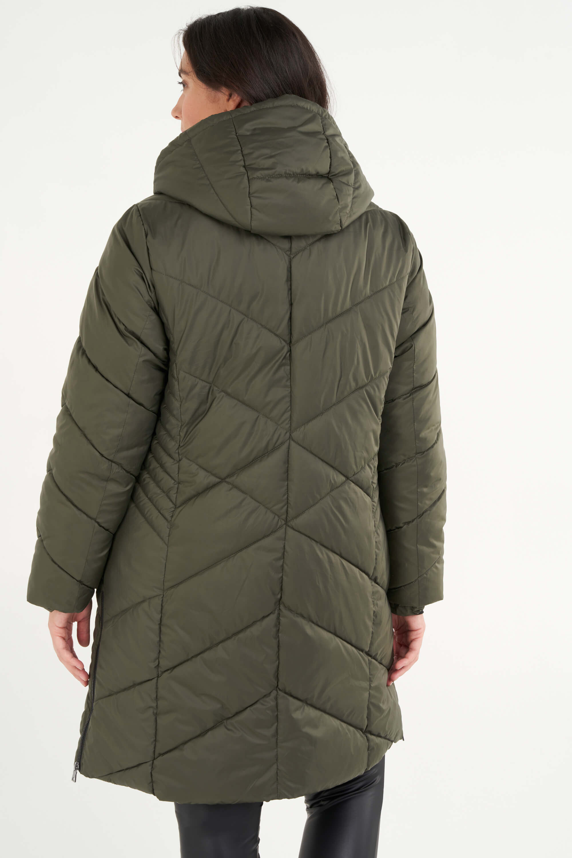 Veste longue matelass&eacute;e  image number 4