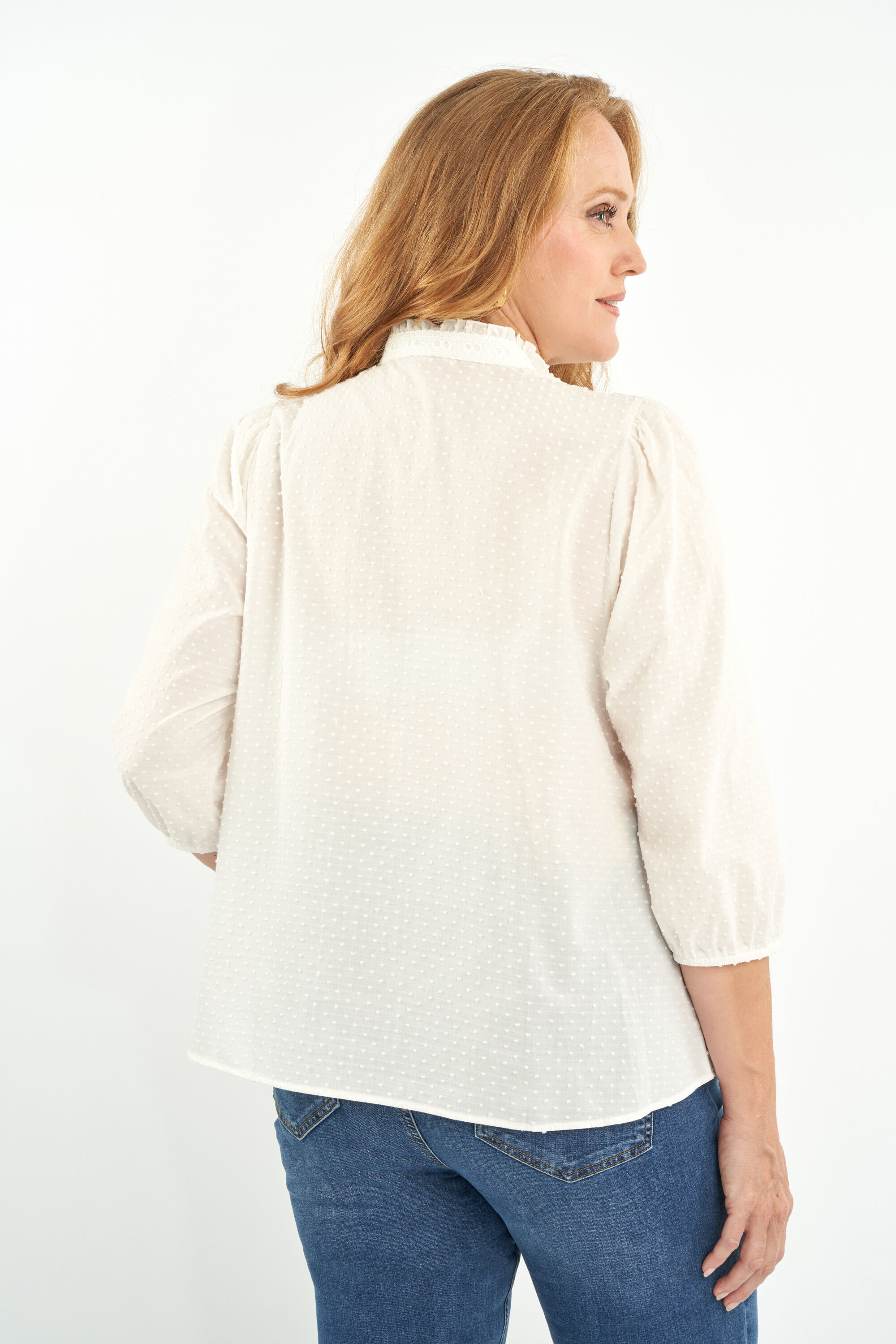 Chemisier &agrave; volants image number 3