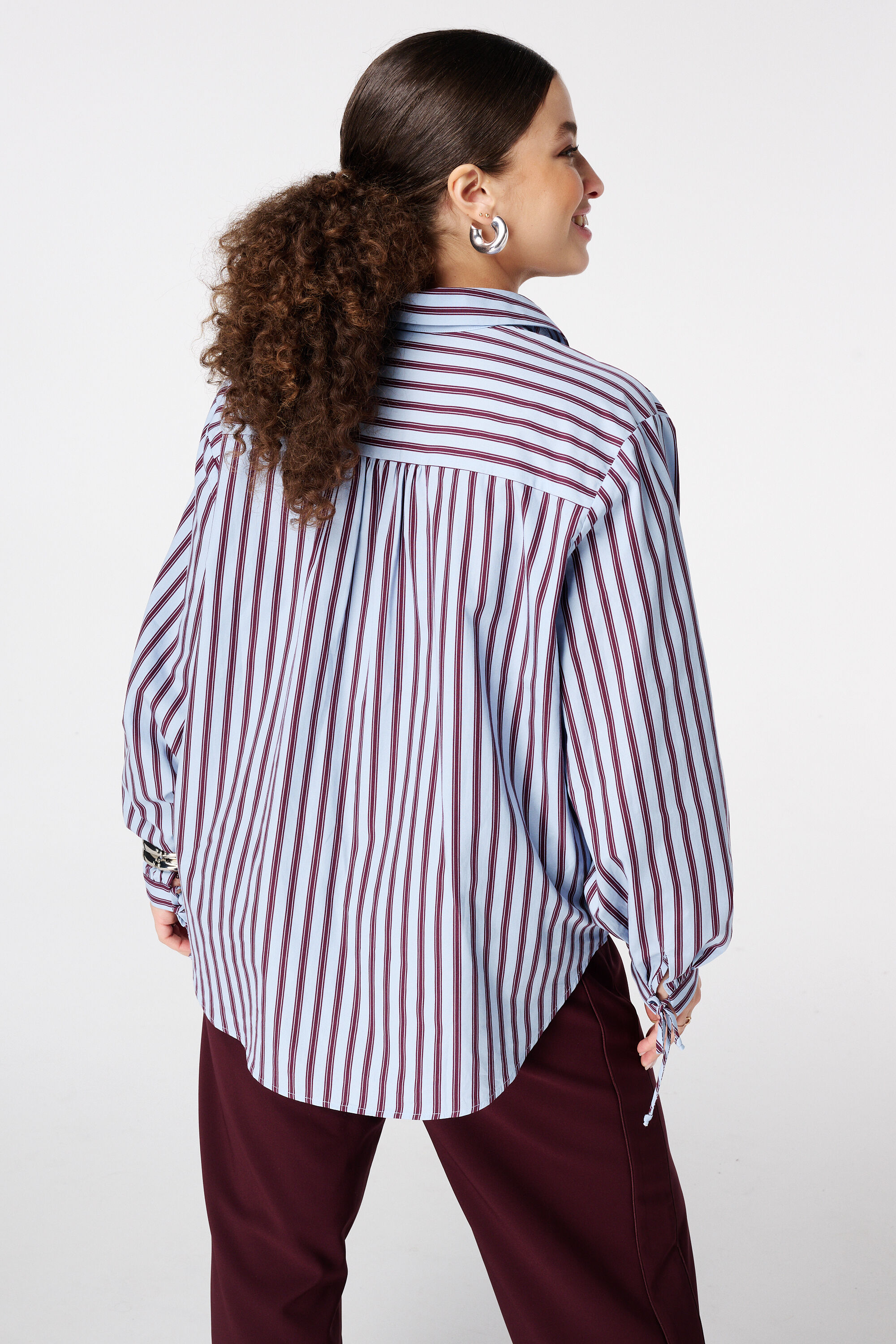 Blouse ray&eacute;e image number 3