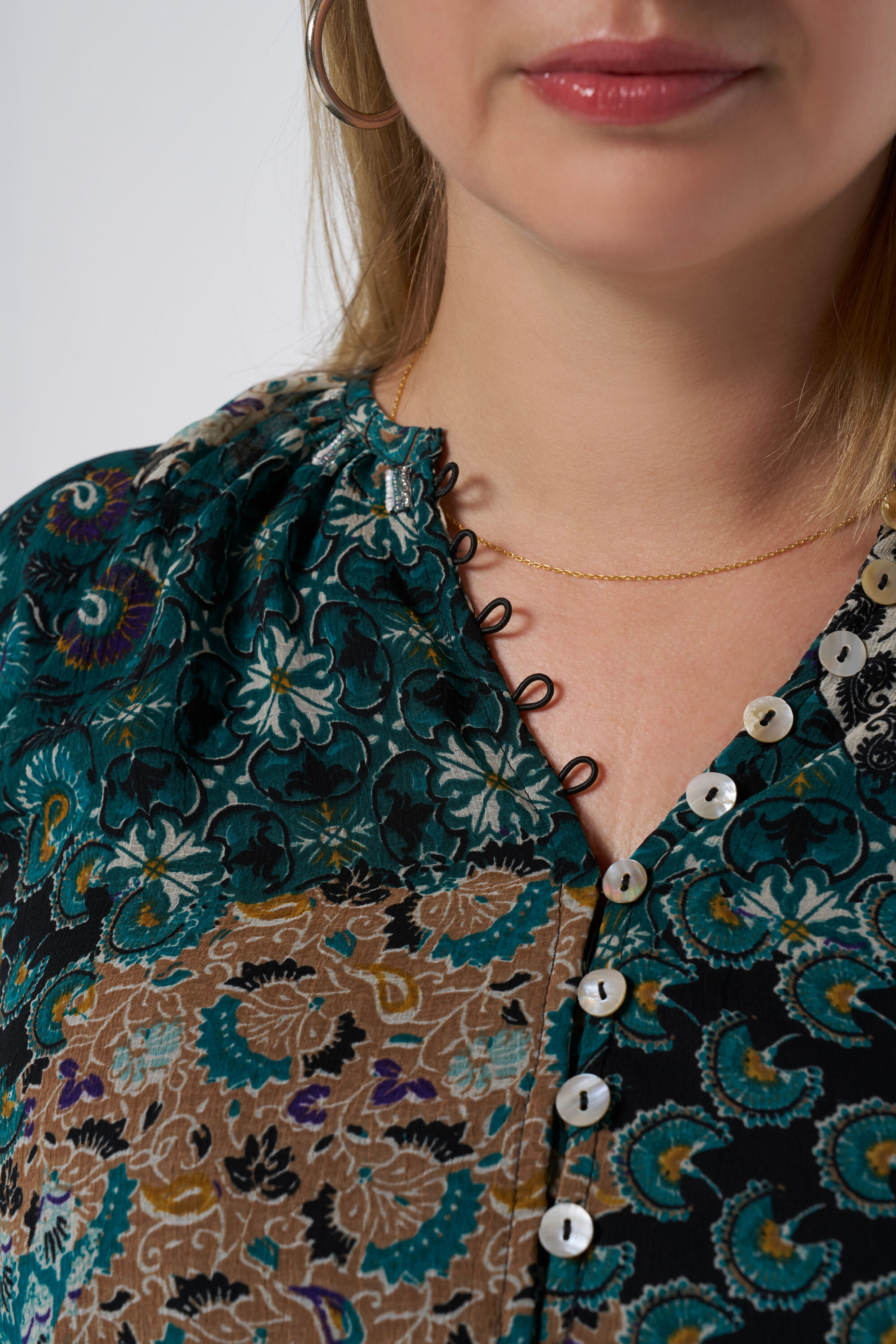 Chemisier &agrave; imprim&eacute; image number 4