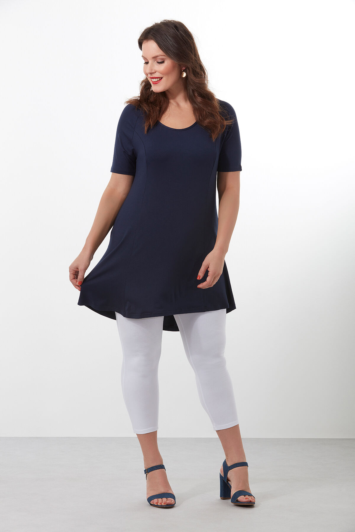 Corsaire fa&ccedil;on legging image number 4