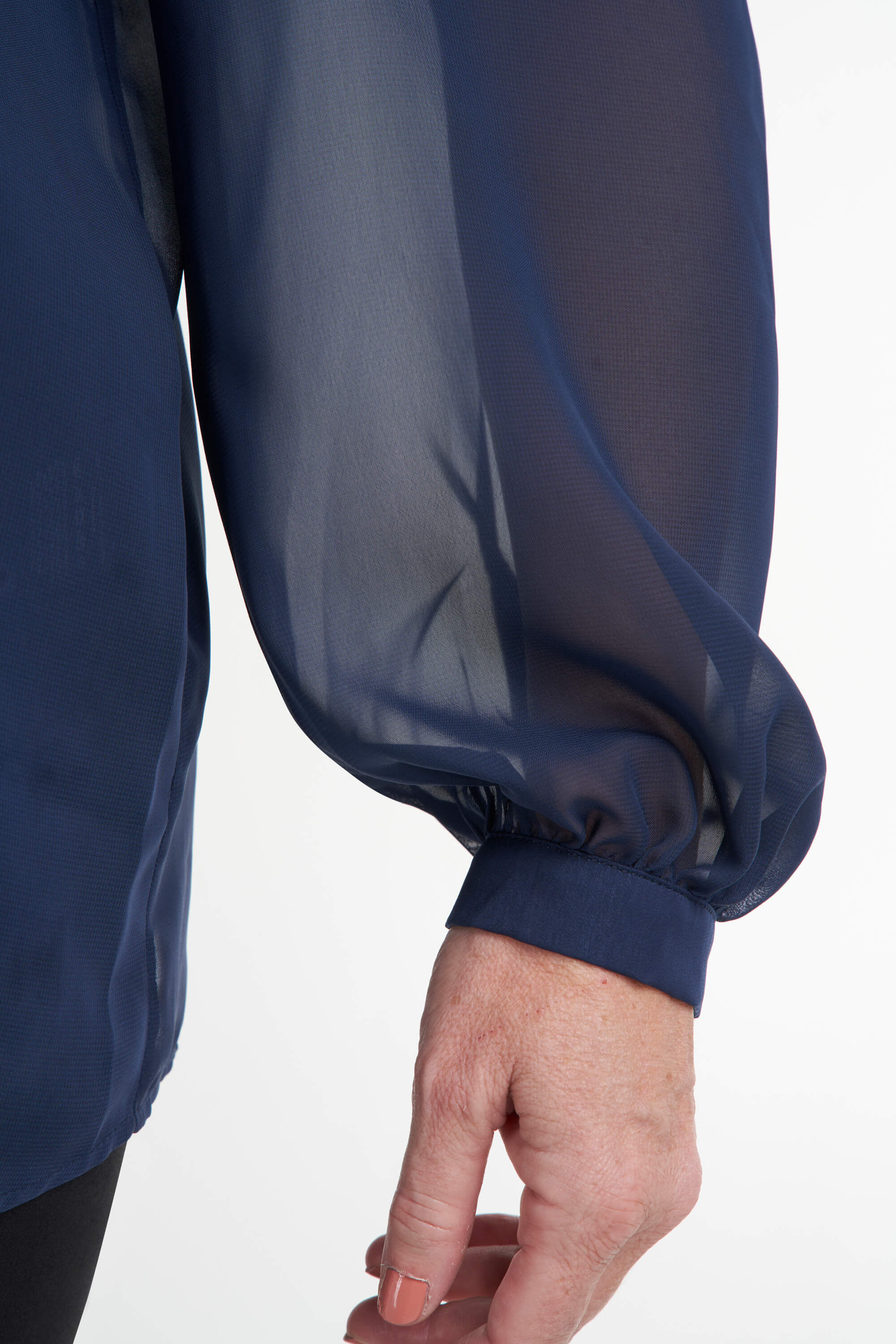 Chemisier en mousseline de soie image number 4