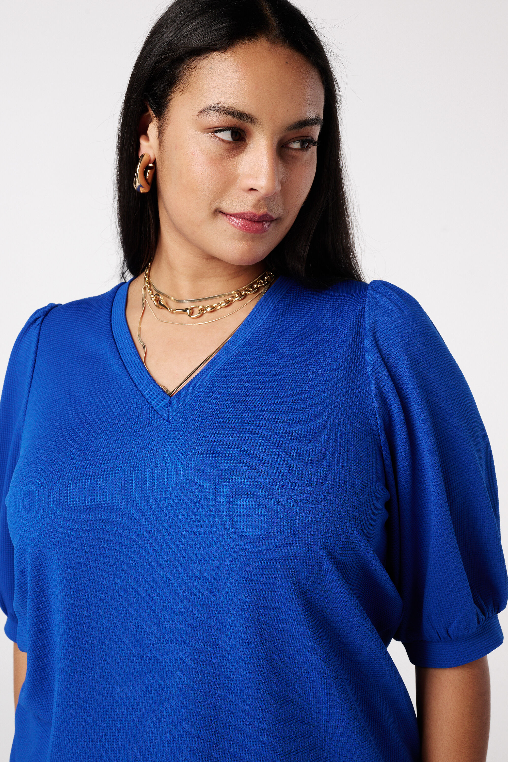 Top &agrave; manches bouffantes image number 4