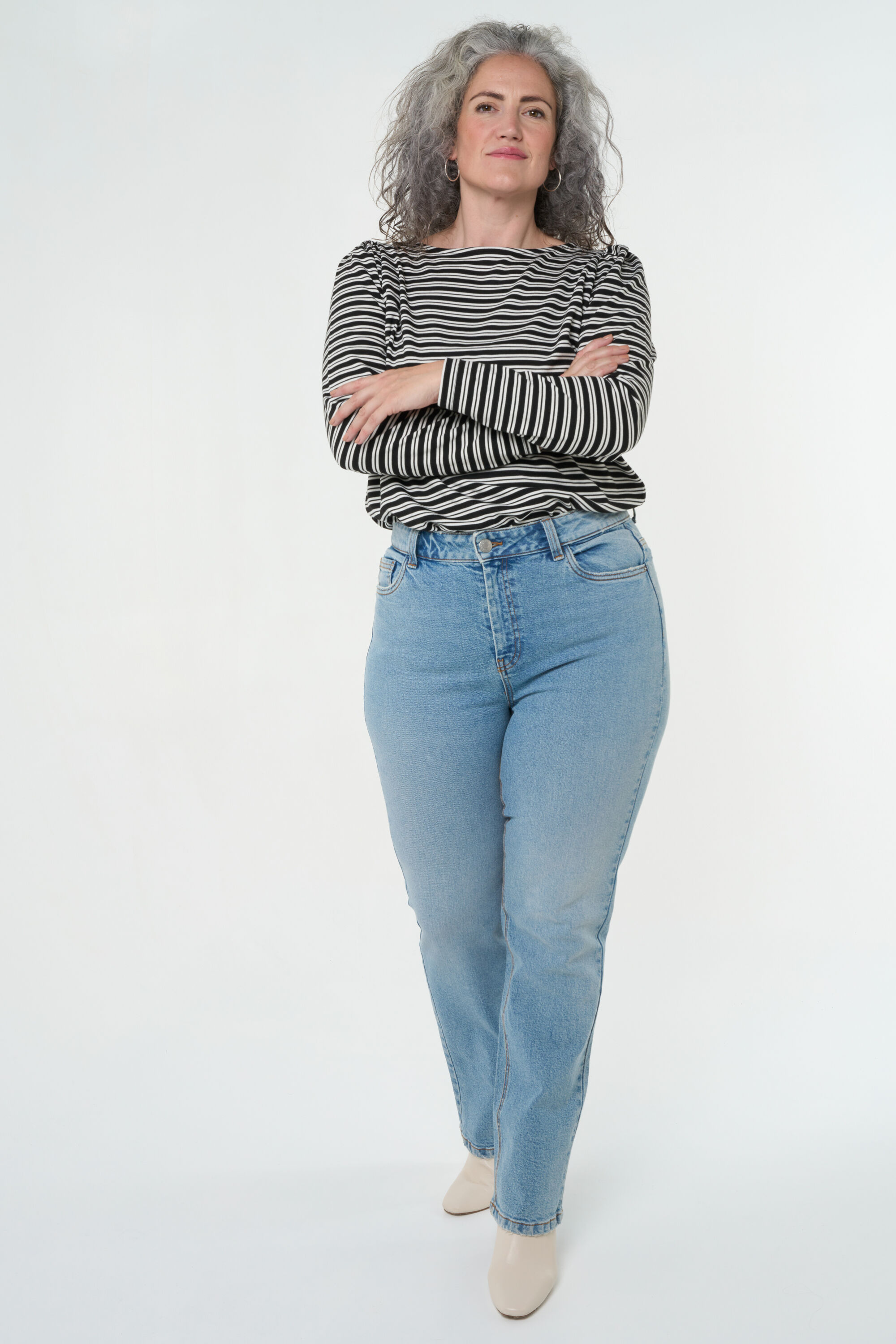 Jean droit ample image number 6