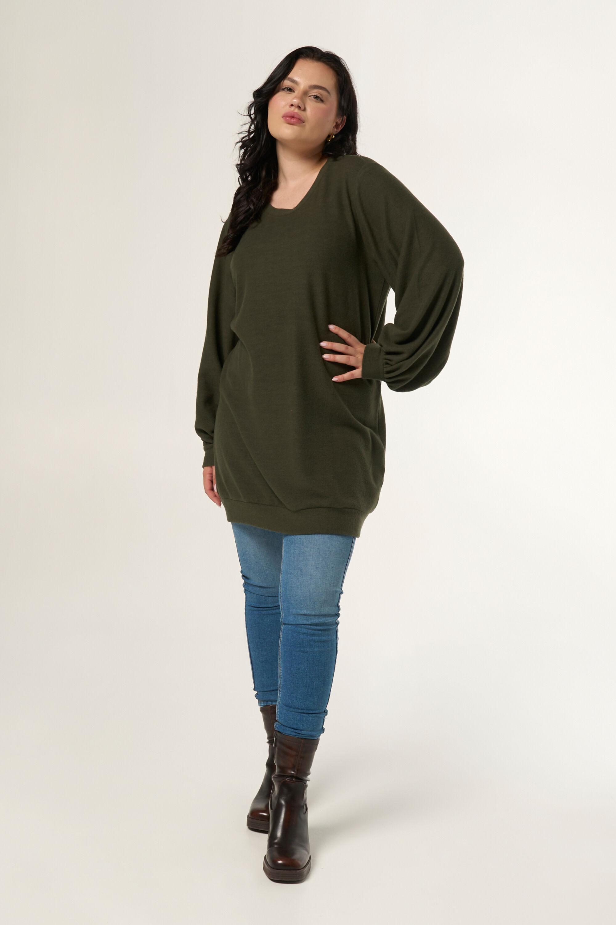 Pull long &agrave; manches ballon image number 4