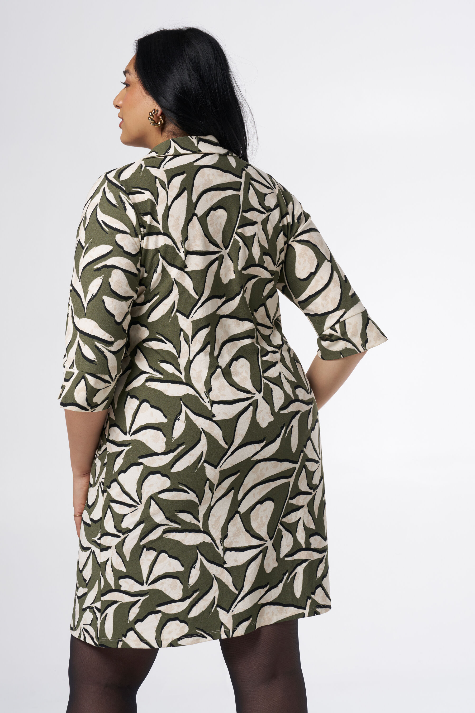 Robe avec poches et imprim&eacute; image number 3