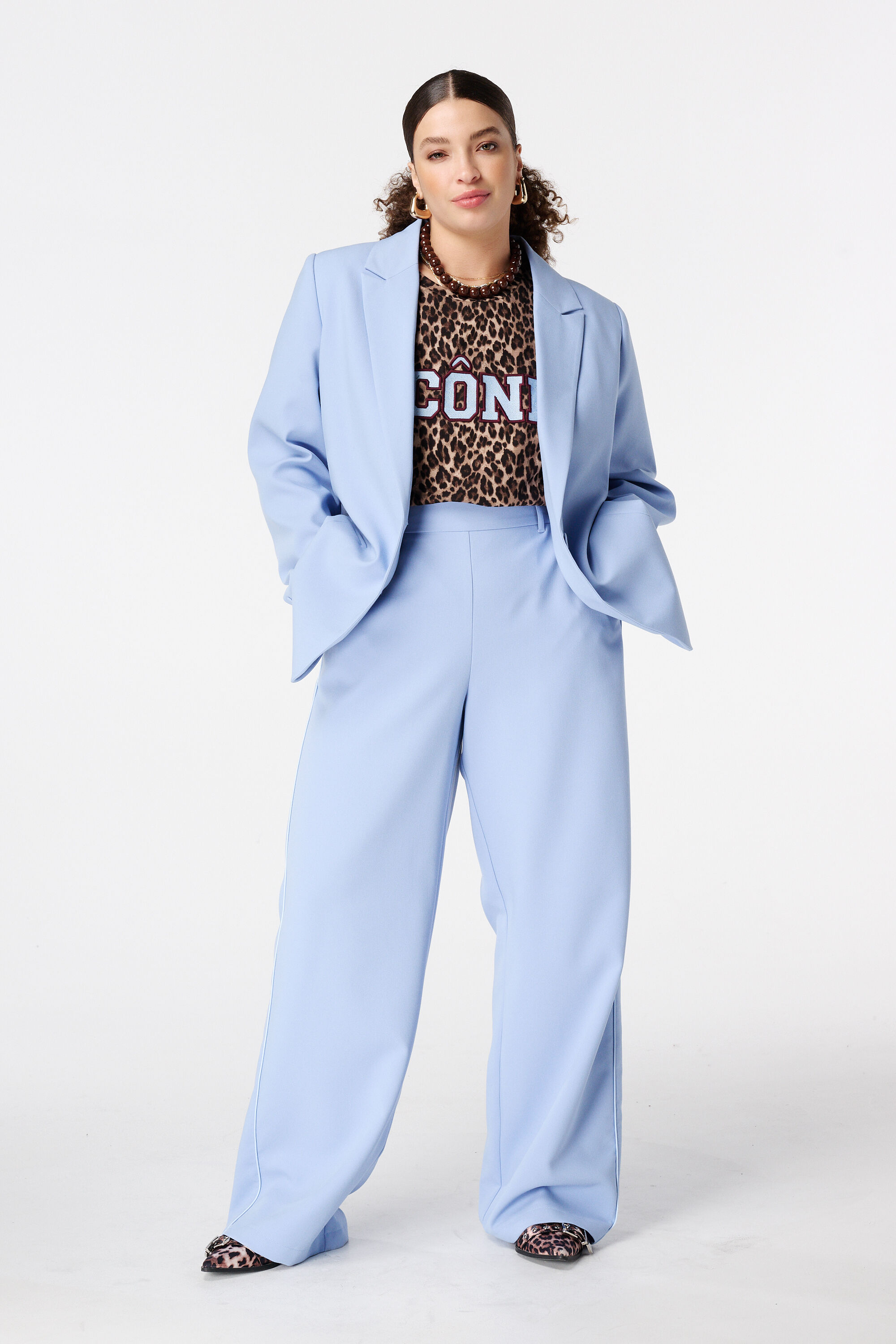 T-shirt &agrave; imprim&eacute; animalier image number 5