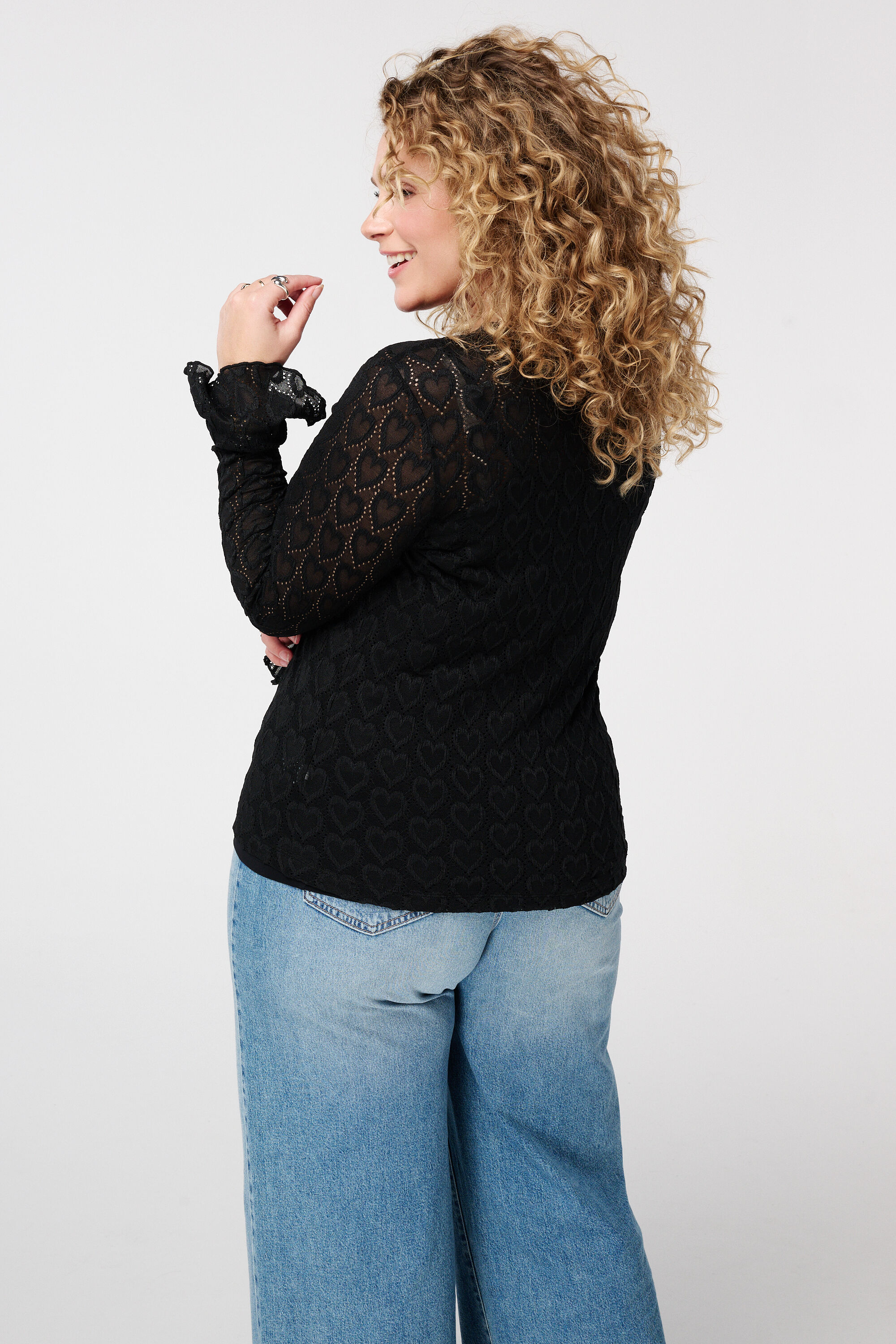 Top &agrave; manches trompettes image number 3