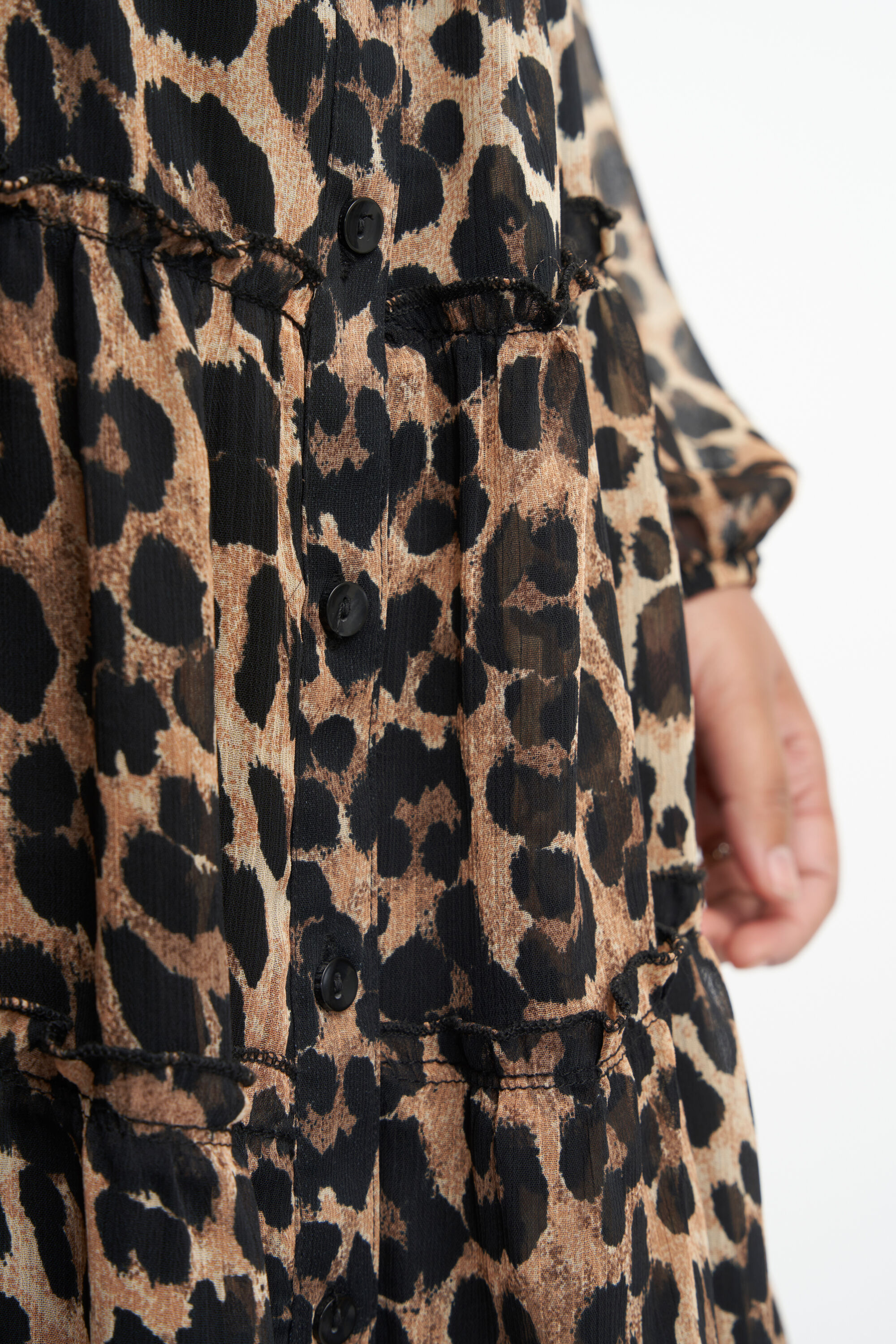 Tunic dress with print image number 5