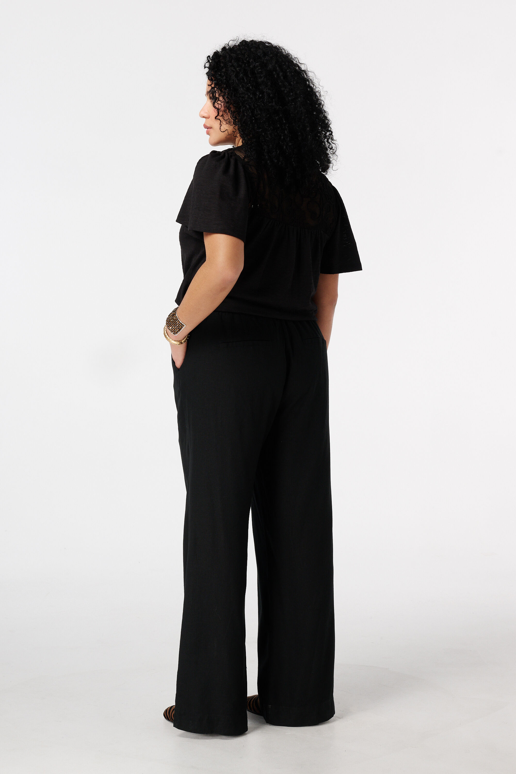 Pantalon en lin image number 3