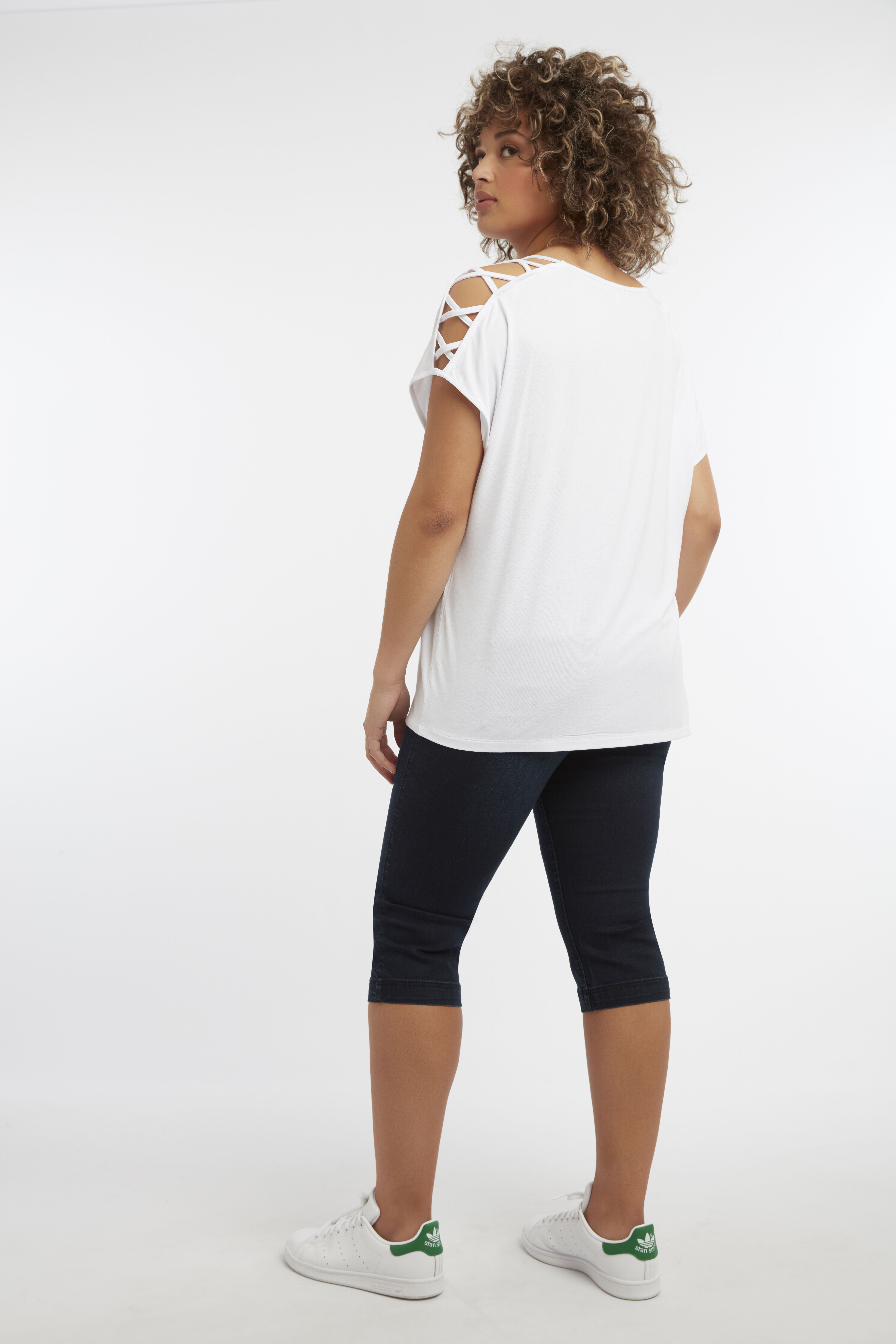 Jean jegging court image number 4