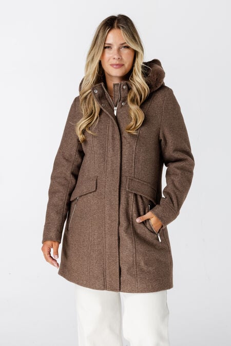 Veste doublée avec fermeture éclair Veste doublée avec fermeture éclair