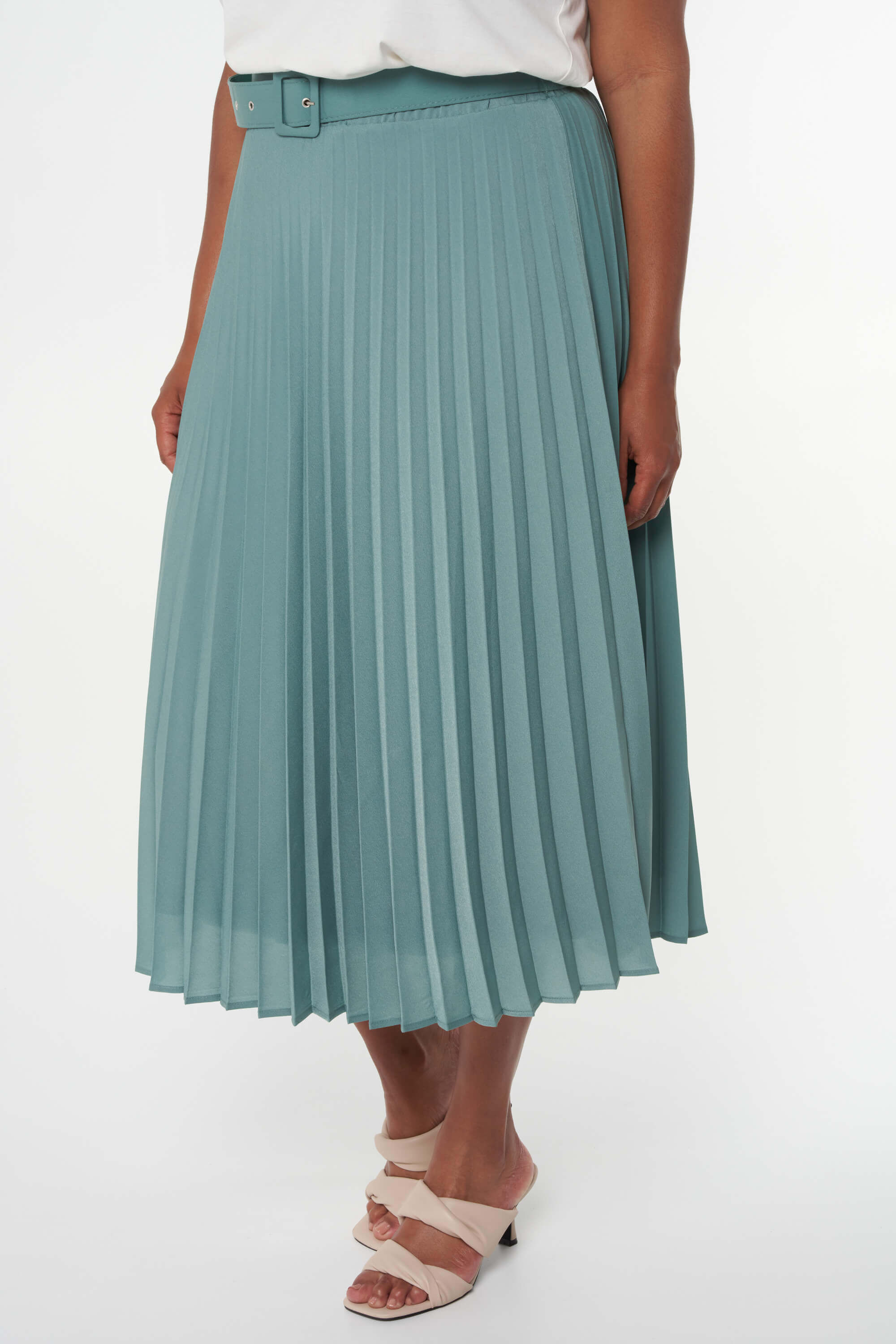 Jupe midi pliss&eacute;e image number 6