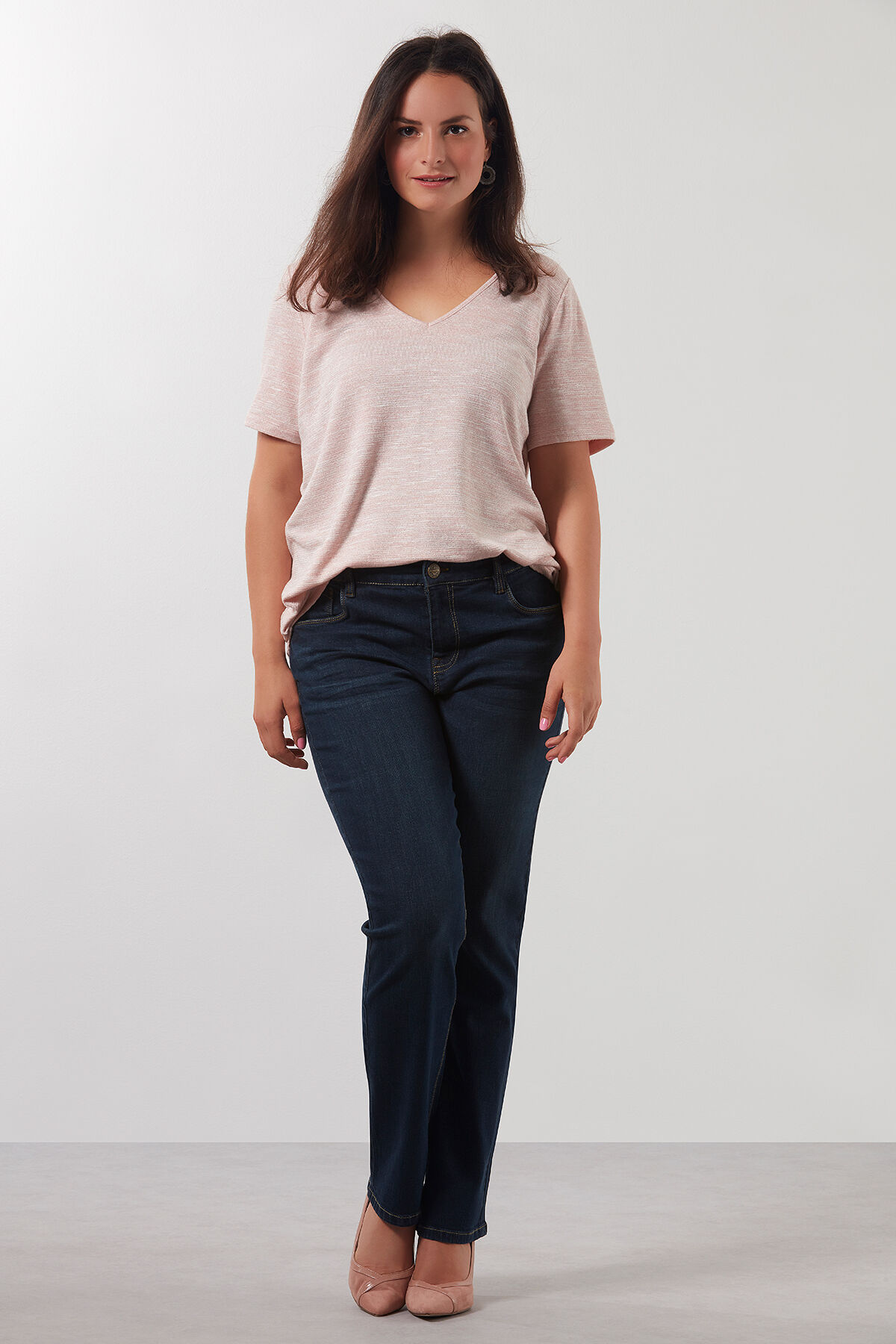 Jeans bootcut VIOLET image number 4