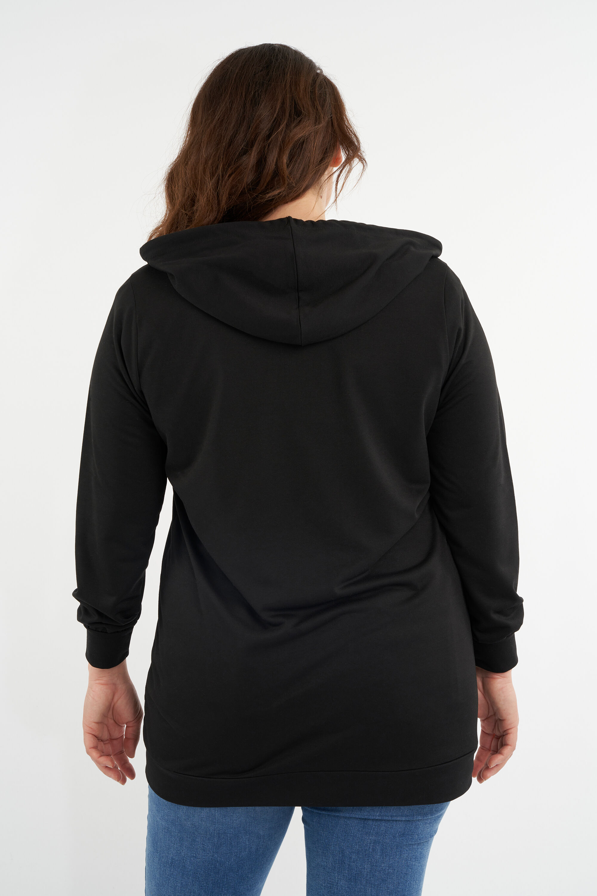 Cardigan &agrave; capuche image number 3