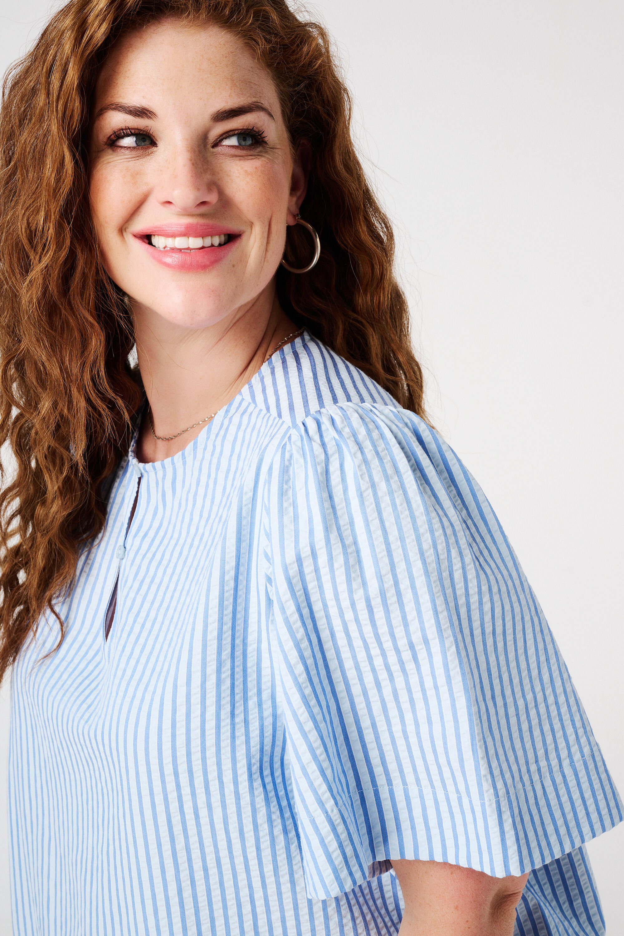 Chemisier &agrave; col rond image number 4