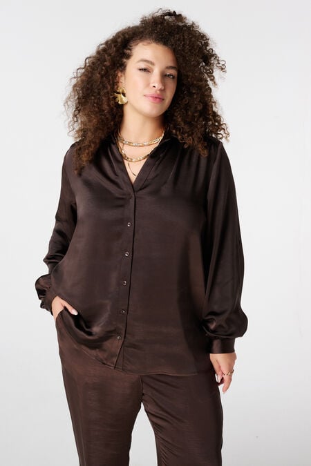 Blouse aspect satiné Blouse aspect satiné