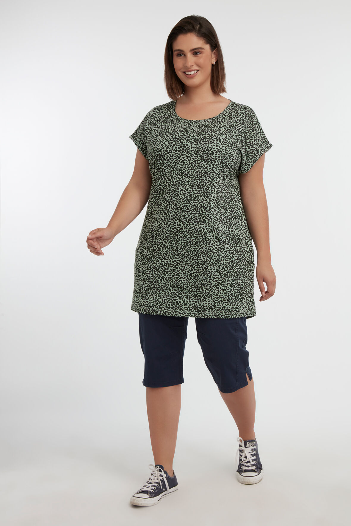 T-shirt long imprim&eacute; image number 5